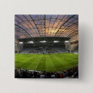 Fußballspiel, Forsyth Barr Stadium, Dunedin Button