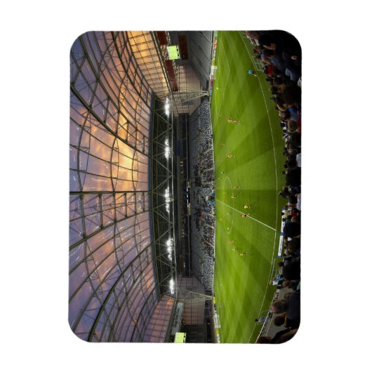 Fußballspiel, Forsyth Barr Stadium, Dunedin Magnet (Vertikal)