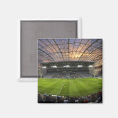 Fußballspiel, Forsyth Barr Stadium, Dunedin Magnet (Vorderseite/Rückseite)