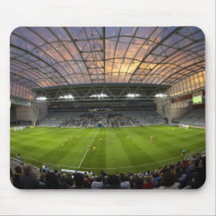 Fußballspiel, Forsyth Barr Stadium, Dunedin Mousepad