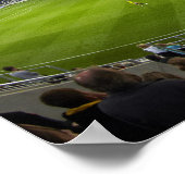 Fußballspiel, Forsyth Barr Stadium, Dunedin Poster (Ecke)