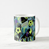 Fußballspiel Kaffeetasse (VorderseiteRechts)