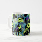 Fußballspiel Kaffeetasse (Vorderseite Links)