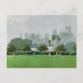 Fußballspiel Postcard Postkarte (Vorderseite)