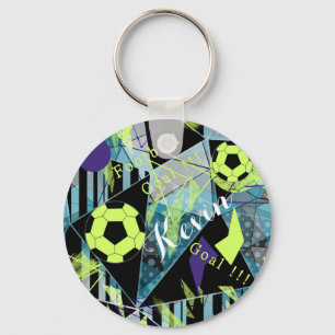 Fußballspiel Schlüsselanhänger