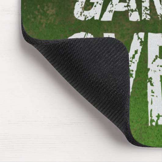 Fußballspiel vorbei mousepad (Ecke)