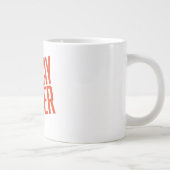 Fußballspielen Jumbo-Tasse (Rechts)