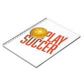 Fußballspielen Notizblock (Linke Seite)