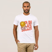 Fußballspielen T-Shirt (Vorne ganz)