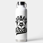 Fußballspieler ADD NAME Football Team Personalisie Trinkflasche (Vorderseite)