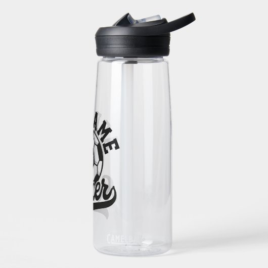 Fußballspieler ADD NAME Football Team Personalisie Trinkflasche (Links)