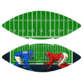 Fußballspieler auf dem Feld Football (Paneele)