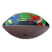 Fußballspieler auf dem Feld Football (Gedreht 270)