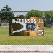 Fußballspieler Benutzerdefinierte Sportarten Senio Banner (Insitu)