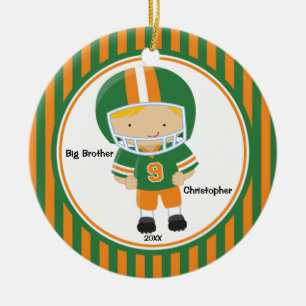 Fußballspieler Big Brother Weihnachtsschmuck