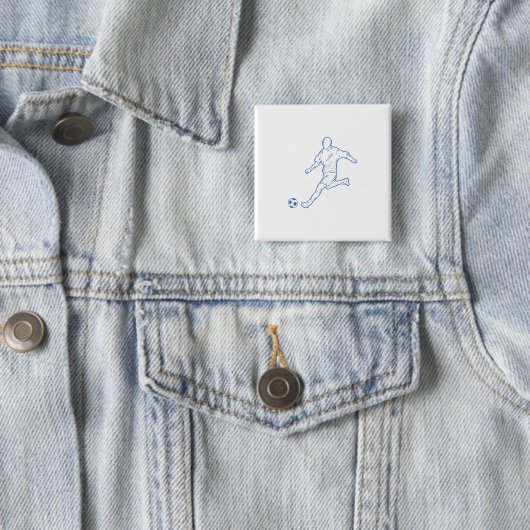 Fußballspieler Button (Beispiel)