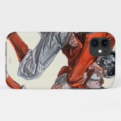 Fußballspieler Case-Mate iPhone Hülle (Rückseite (Horizontal))