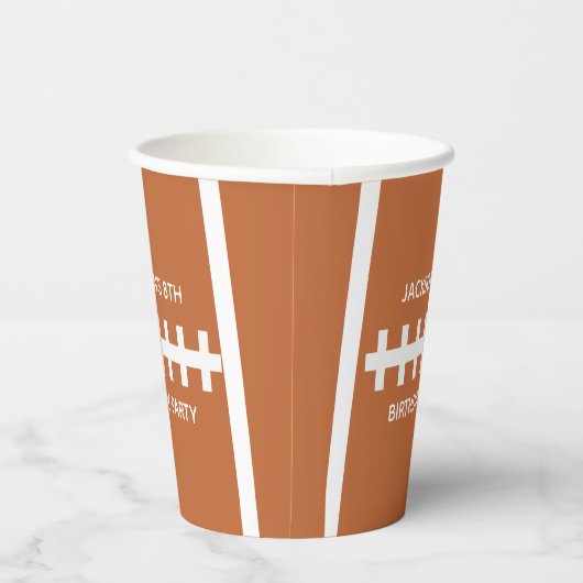 Fußballspieler Coole Geburtstagsparty Pappbecher (Rechts)