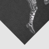 Fußballspieler, der Quarterback Black Silver läuft Seidenpapier (Ausschnitt)