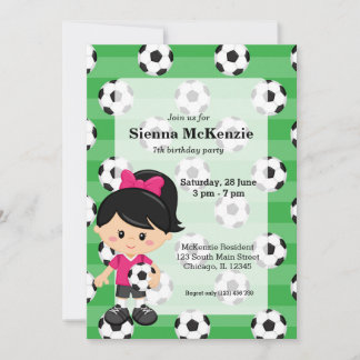 Fußballspieler Einladung