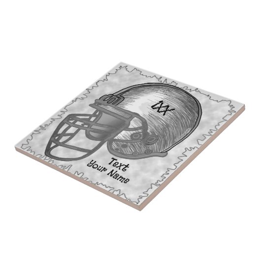 Fußballspieler Fliese (Seite)