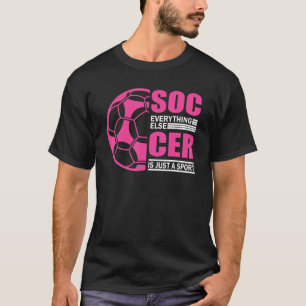 Fußballspieler Fußballmannschaft Grafik Frauen Mäd T-Shirt