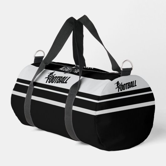 Fußballspieler, Fußballteam, Geburtstagsgeschenk Duffle Bag (Linke Seite)