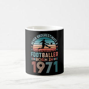 Fußballspieler geboren 1971 Fußball 50. Geburtst Kaffeetasse