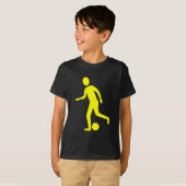 Fußballspieler - Gelb T-Shirt (Vorne ganz)