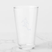 Fußballspieler Glas (Rückseite)