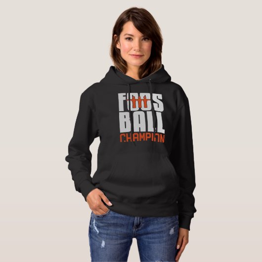 Fußballspieler Hoodie (Vorne ganz)