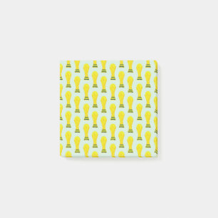 Fußballspieler   Ich gebe dem Fußball mein ganzes  Post-it Klebezettel