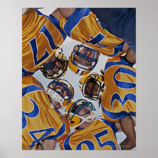 Fußballspieler in der Geißel Poster (Vorne)