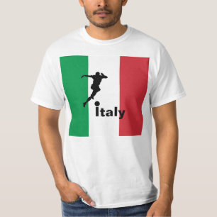 Fußballspieler, Italien, anpassbar T-Shirt