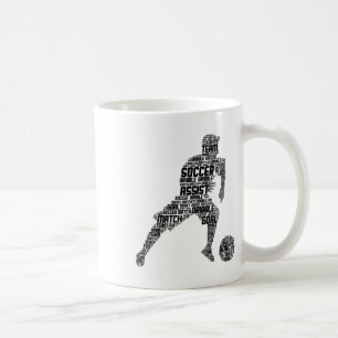 Fußballspieler Jungen Männer Kinder Kaffeetasse