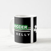 Fußballspieler Kaffeetasse (Vorderseite Links)