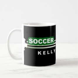 Fußballspieler Kaffeetasse