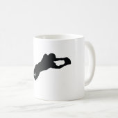 Fußballspieler Kaffeetasse (VorderseiteRechts)