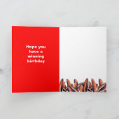 Fußballspieler Karte (Innenseite)