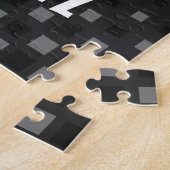 Fußballspieler Kick Illustration Personalisiert Bl Puzzle (Seite)