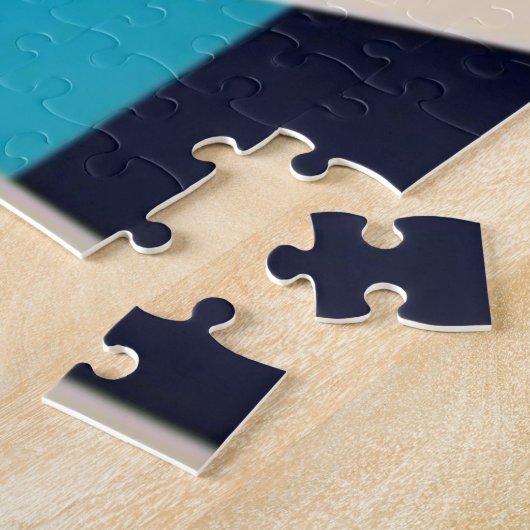 Fußballspieler Kubist Jigsaw Puzzle (Seite)