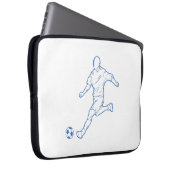 Fußballspieler Laptopschutzhülle (Vorne Rechts)