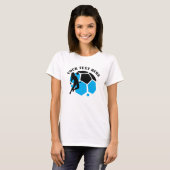 Fußballspieler Mädchen, Geburtstagsgeschenk, Team T-Shirt (Vorne ganz)