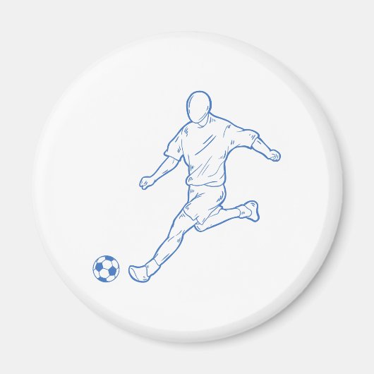 Fußballspieler Magnet (Vorne)