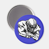 Fußballspieler Magnet (Vorderseite/Rückseite)