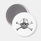 Fußballspieler Magnet (Vorderseite/Rückseite)