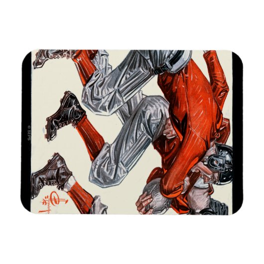 Fußballspieler Magnet (Horizontal)