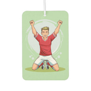 Fußballspieler Mann Autolufterfrischer