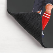 Fußballspieler Mann Mousepad (Ecke)