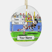 Fußballspieler - Männlich Keramik Ornament (Rechts)